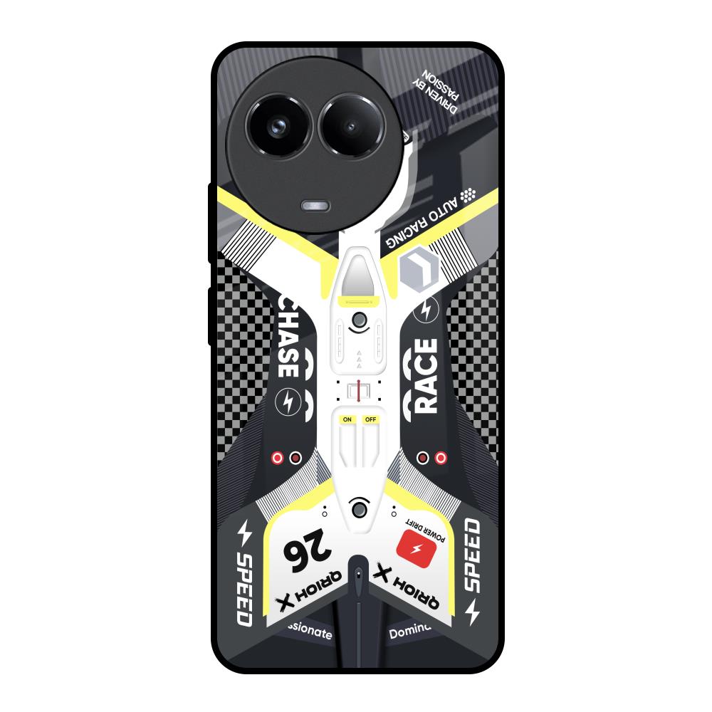 Car Enthusiast Realme 11 5G Glass Back Cover Online