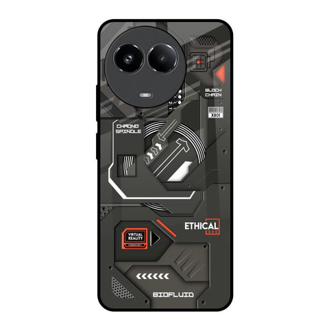 Tech Aesthetics Realme 11x 5G Glass Back Cover Online
