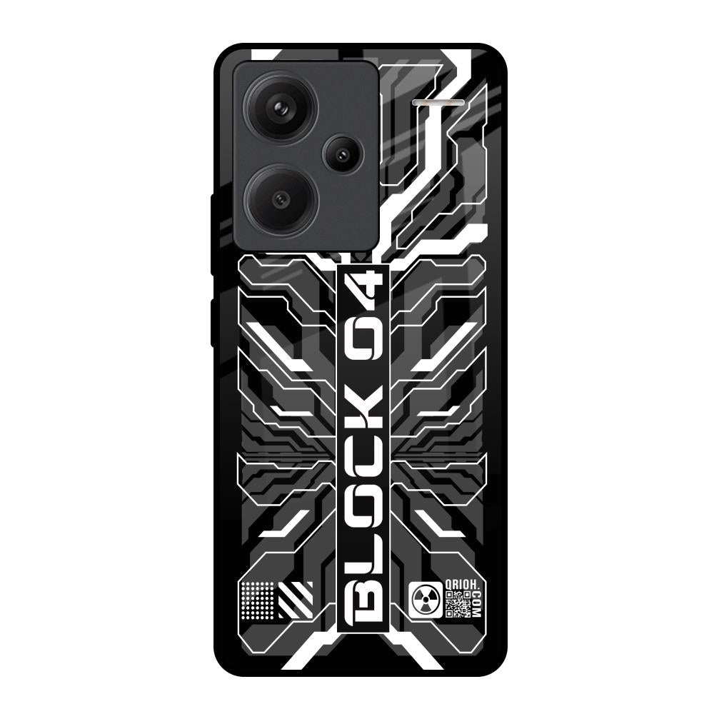 Monochrome Magic Redmi Note 13 Pro Plus 5G Glass Back Cover Online