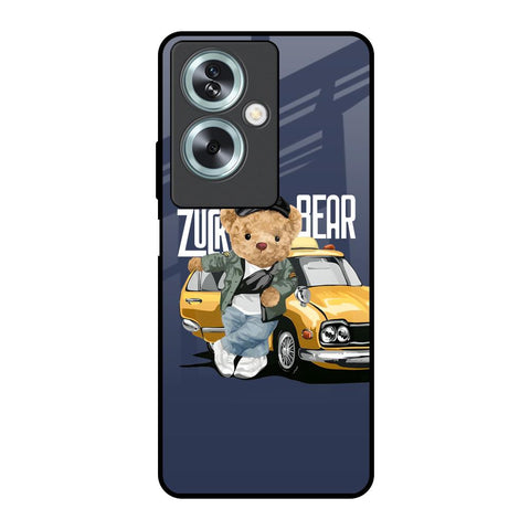 Adventurous Bear Oppo A79 5G Glass Back Cover Online