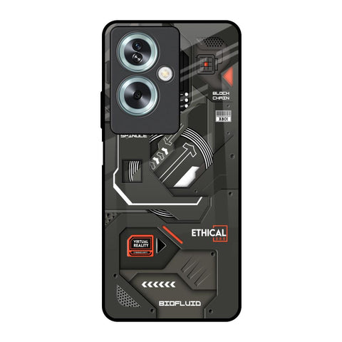 Tech Aesthetics Oppo A79 5G Glass Back Cover Online