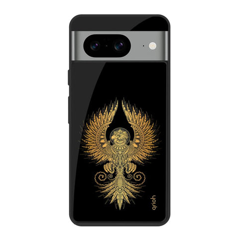 Mythical Phoenix Art Google Pixel 8 Glass Cases & Covers Online