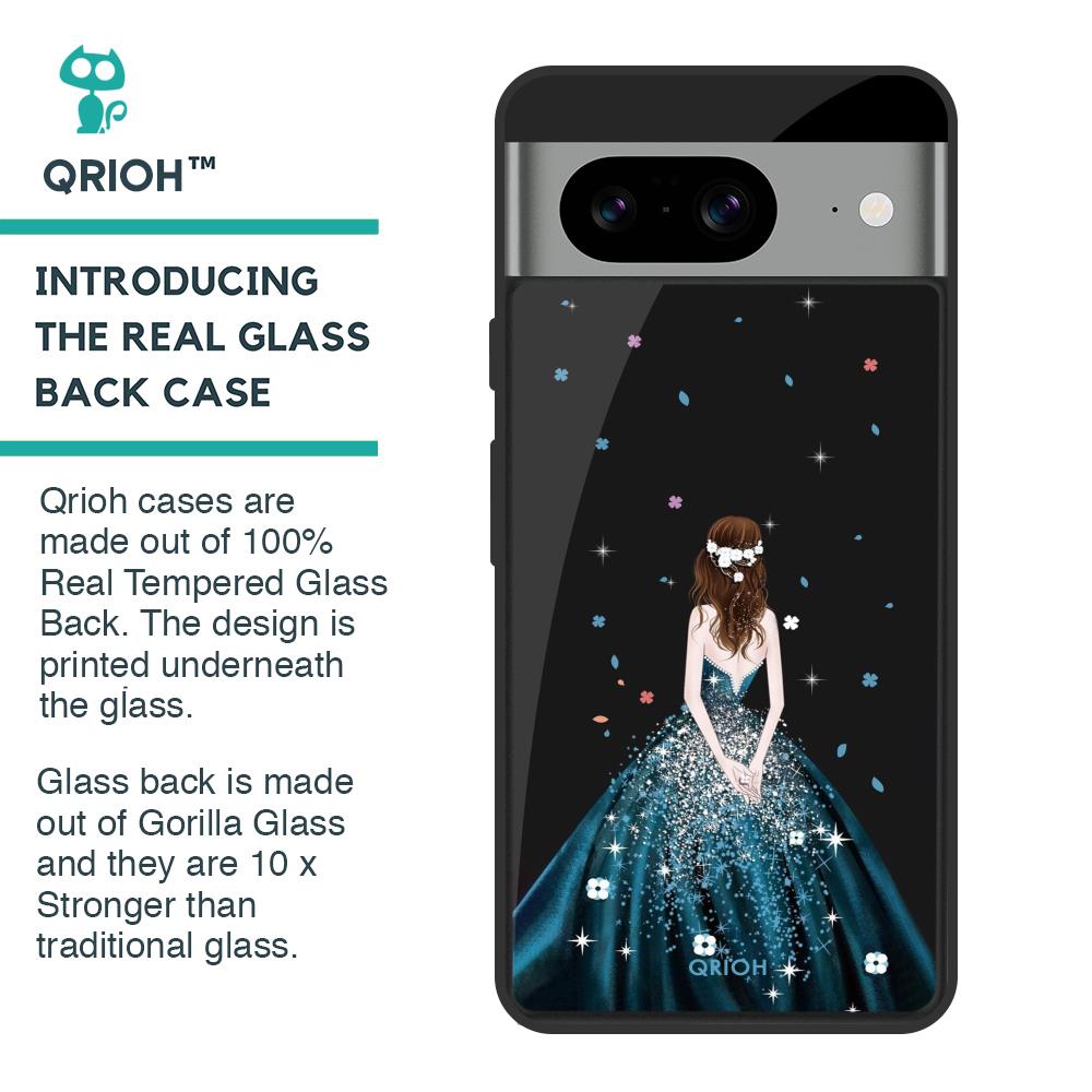 Queen Of Fashion Glass Case for Google Pixel 8
