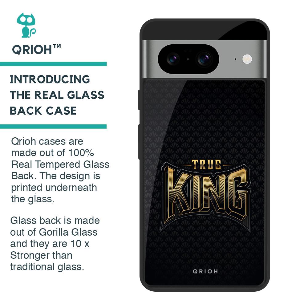 True King Glass Case for Google Pixel 8