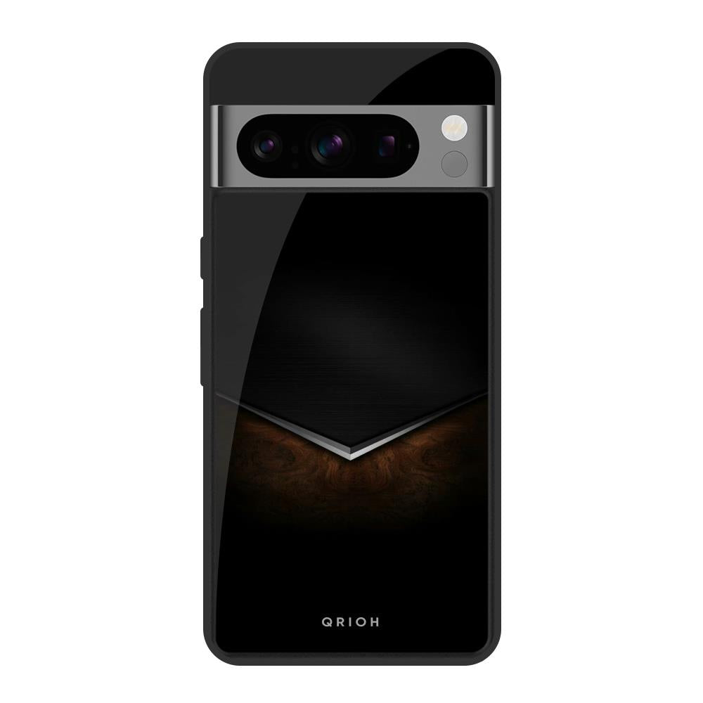Dark Walnut Google Pixel 8 Pro Glass Cases & Covers Online