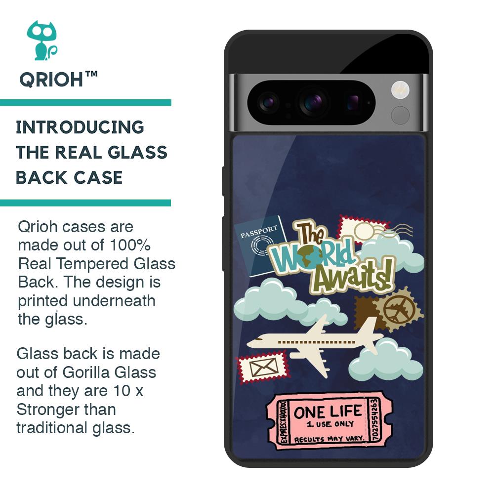 Tour The World Glass Case for Google Pixel 8 Pro