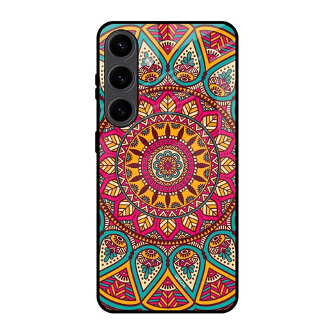 Elegant Mandala Samsung Galaxy S24 5G Glass Back Cover Online