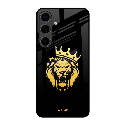 Lion The King Samsung Galaxy S24 5G Glass Back Cover Online