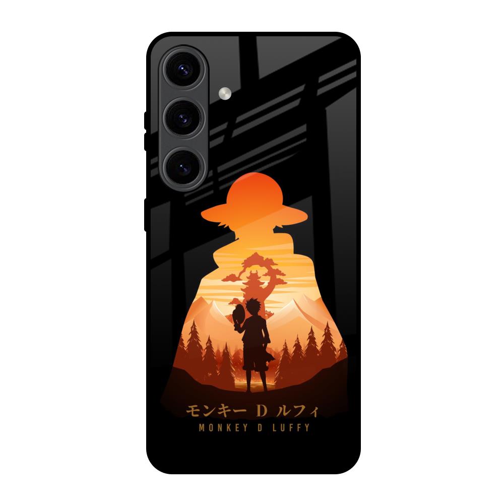 Luffy One Piece Samsung Galaxy S24 5G Glass Back Cover Online