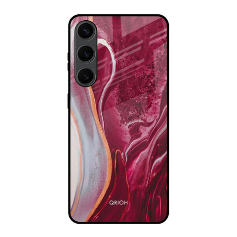 Crimson Ruby Samsung Galaxy S24 Plus 5G Glass Back Cover Online