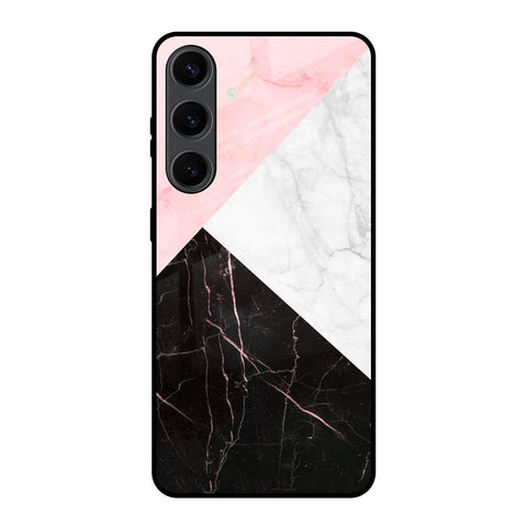Marble Collage Art Samsung Galaxy S24 Plus 5G Glass Back Cover Online