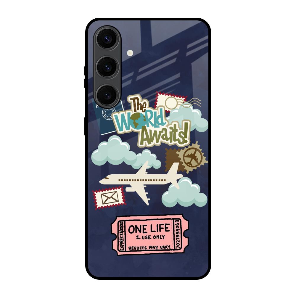 Tour The World Samsung Galaxy S24 Plus 5G Glass Back Cover Online