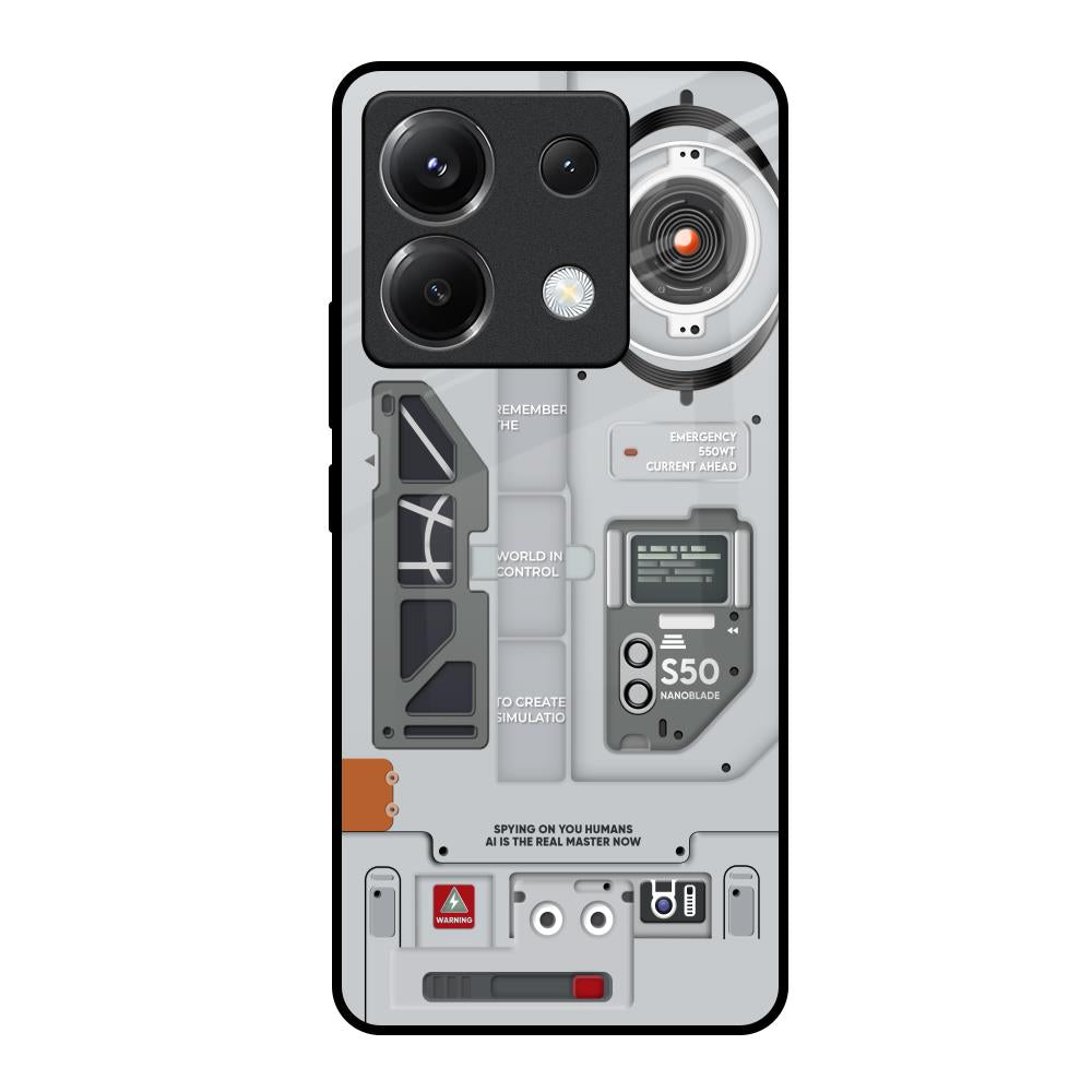 Plasma Shield Poco X6 5G Glass Back Cover Online