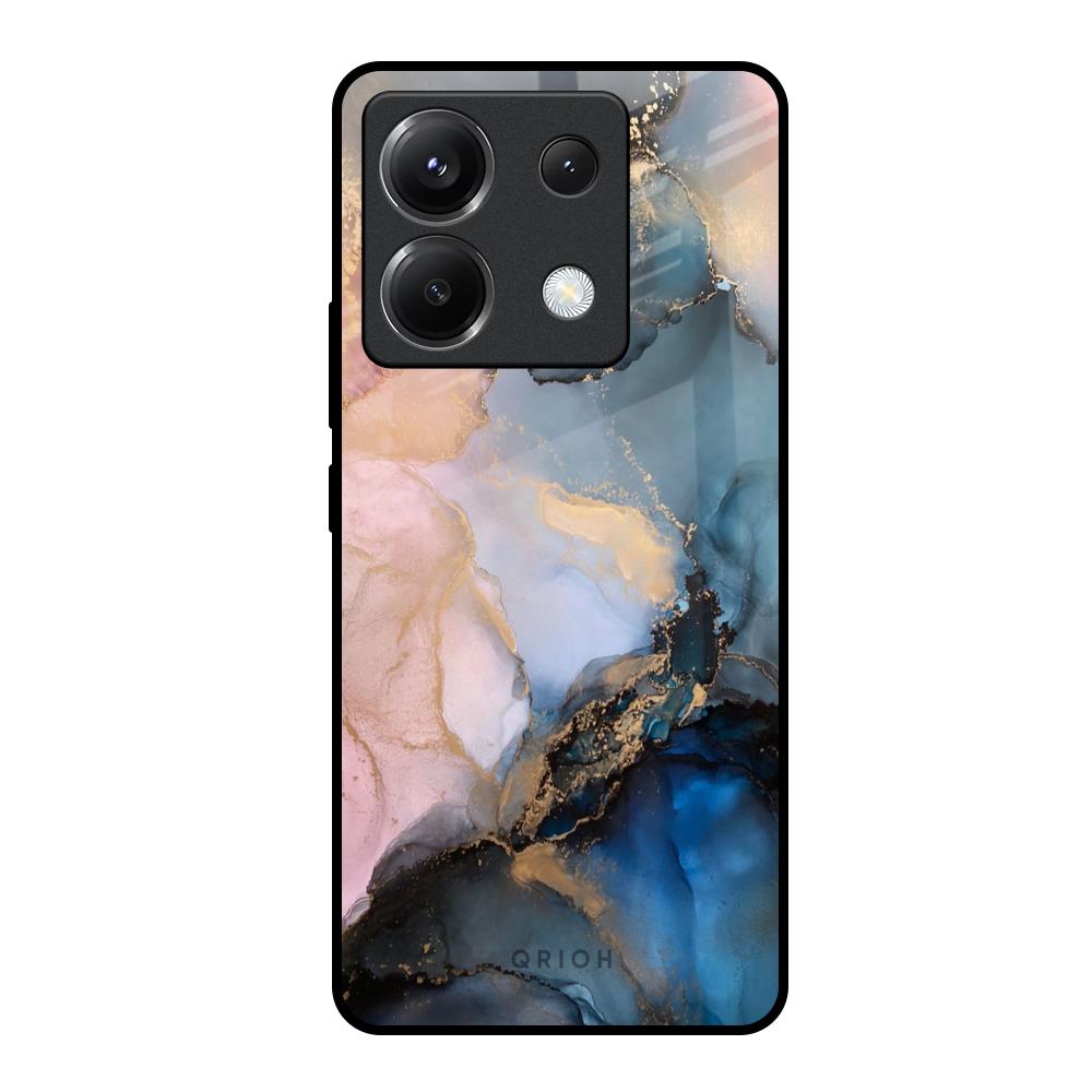 Marble Ink Abstract Poco X6 5G Glass Back Cover Online