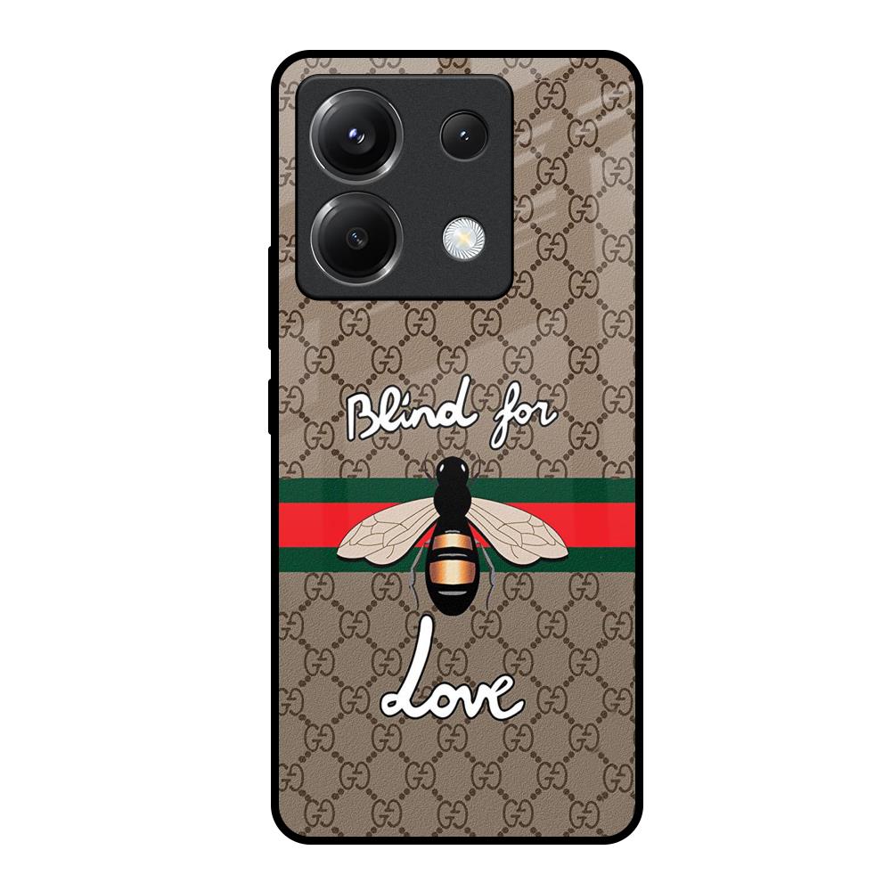 Blind For Love Poco X6 5G Glass Back Cover Online