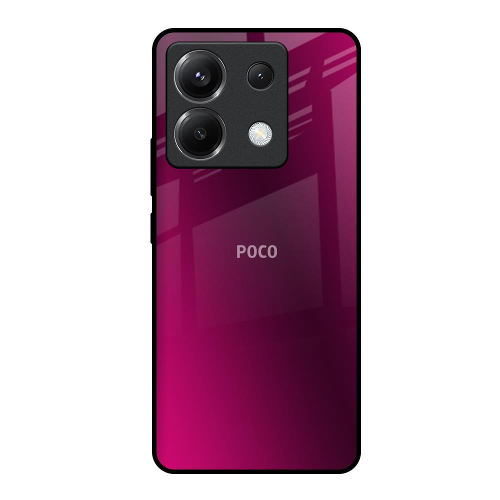 Pink Burst Poco X6 5G Glass Back Cover Online