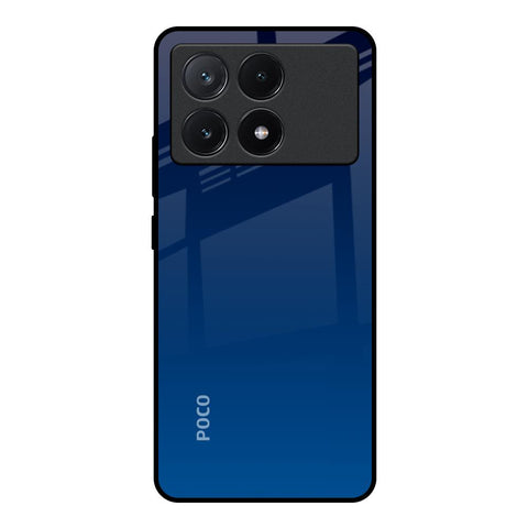 Very Blue Poco X6 Pro 5G Glass Back Cover Online