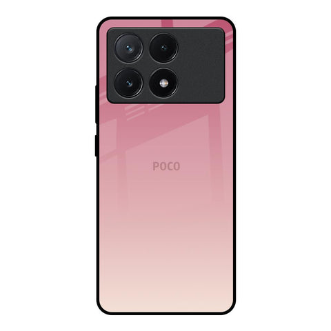 Blooming Pink Poco X6 Pro 5G Glass Back Cover Online