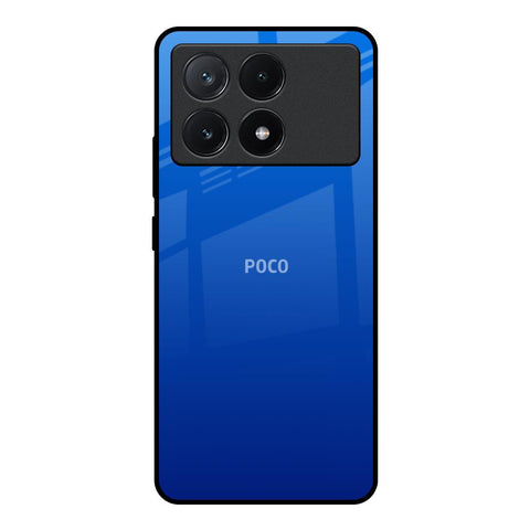 Egyptian Blue Poco X6 Pro 5G Glass Back Cover Online
