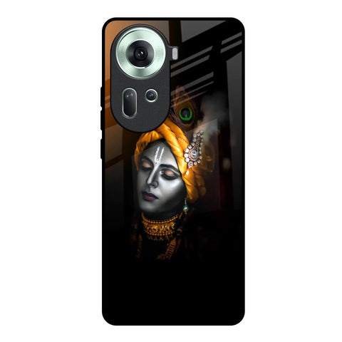 Ombre Krishna Oppo Reno11 5G Glass Back Cover Online