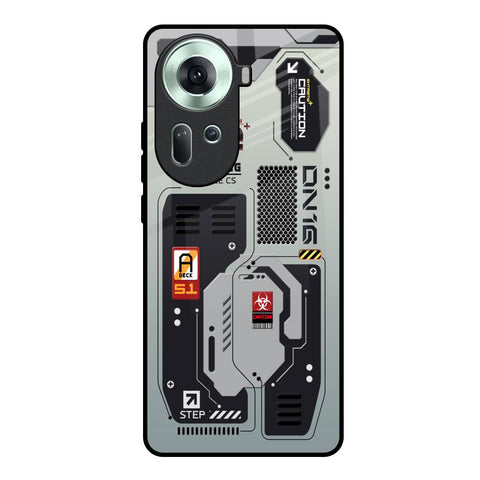 Techno Vibes Oppo Reno11 5G Glass Back Cover Online