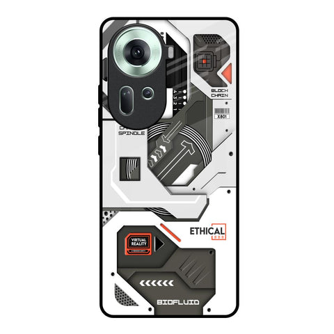 Explore Circuit Oppo Reno11 5G Glass Back Cover Online
