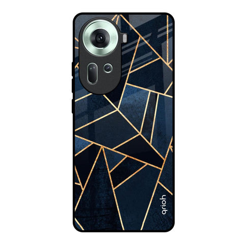 Abstract Tiles Oppo Reno11 5G Glass Back Cover Online