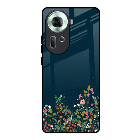 Small Garden Oppo Reno11 5G Glass Back Cover Online