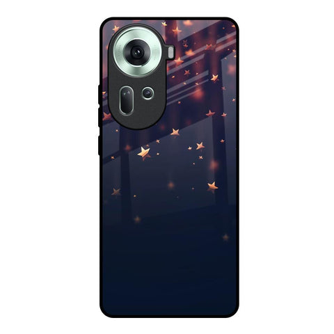 Falling Stars Oppo Reno11 5G Glass Back Cover Online