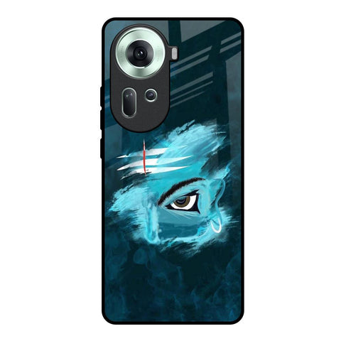 Power Of Trinetra Oppo Reno11 5G Glass Back Cover Online