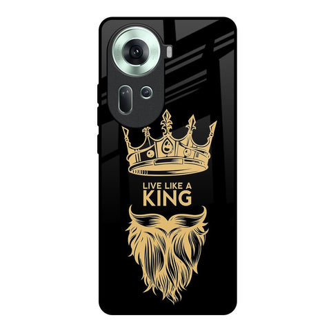 King Life Oppo Reno11 5G Glass Back Cover Online