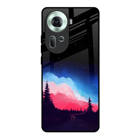 Drive In Dark Oppo Reno11 5G Glass Back Cover Online