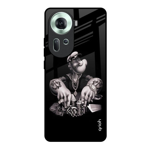 Gambling Problem Oppo Reno11 5G Glass Back Cover Online