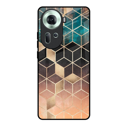 Bronze Texture Oppo Reno11 5G Glass Back Cover Online