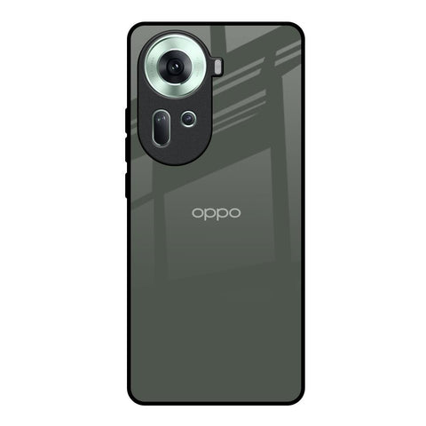 Charcoal Oppo Reno11 5G Glass Back Cover Online