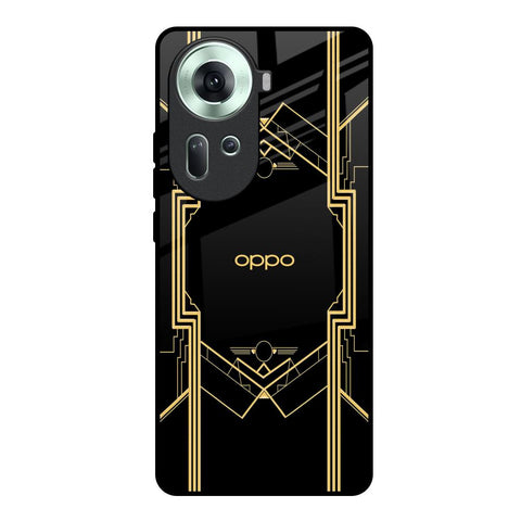 Sacred Logo Oppo Reno11 5G Glass Back Cover Online