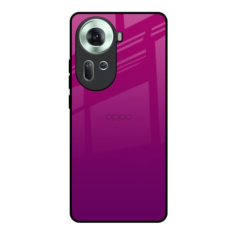 Magenta Gradient Oppo Reno11 5G Glass Back Cover Online