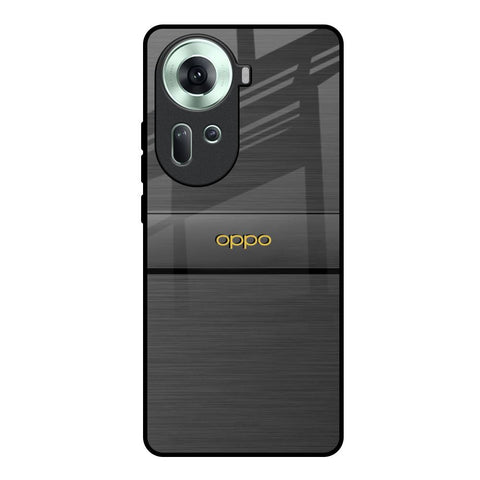 Grey Metallic Glass Oppo Reno11 5G Glass Back Cover Online