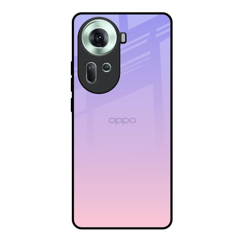 Lavender Gradient Oppo Reno11 5G Glass Back Cover Online