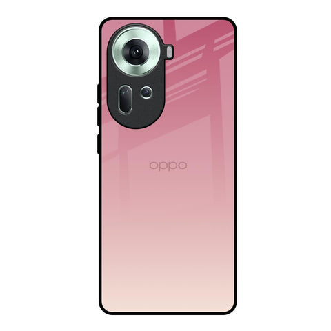 Blooming Pink Oppo Reno11 5G Glass Back Cover Online
