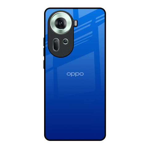 Egyptian Blue Oppo Reno11 5G Glass Back Cover Online