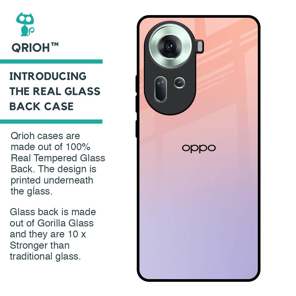 Dawn Gradient Glass Case for Oppo Reno11 5G
