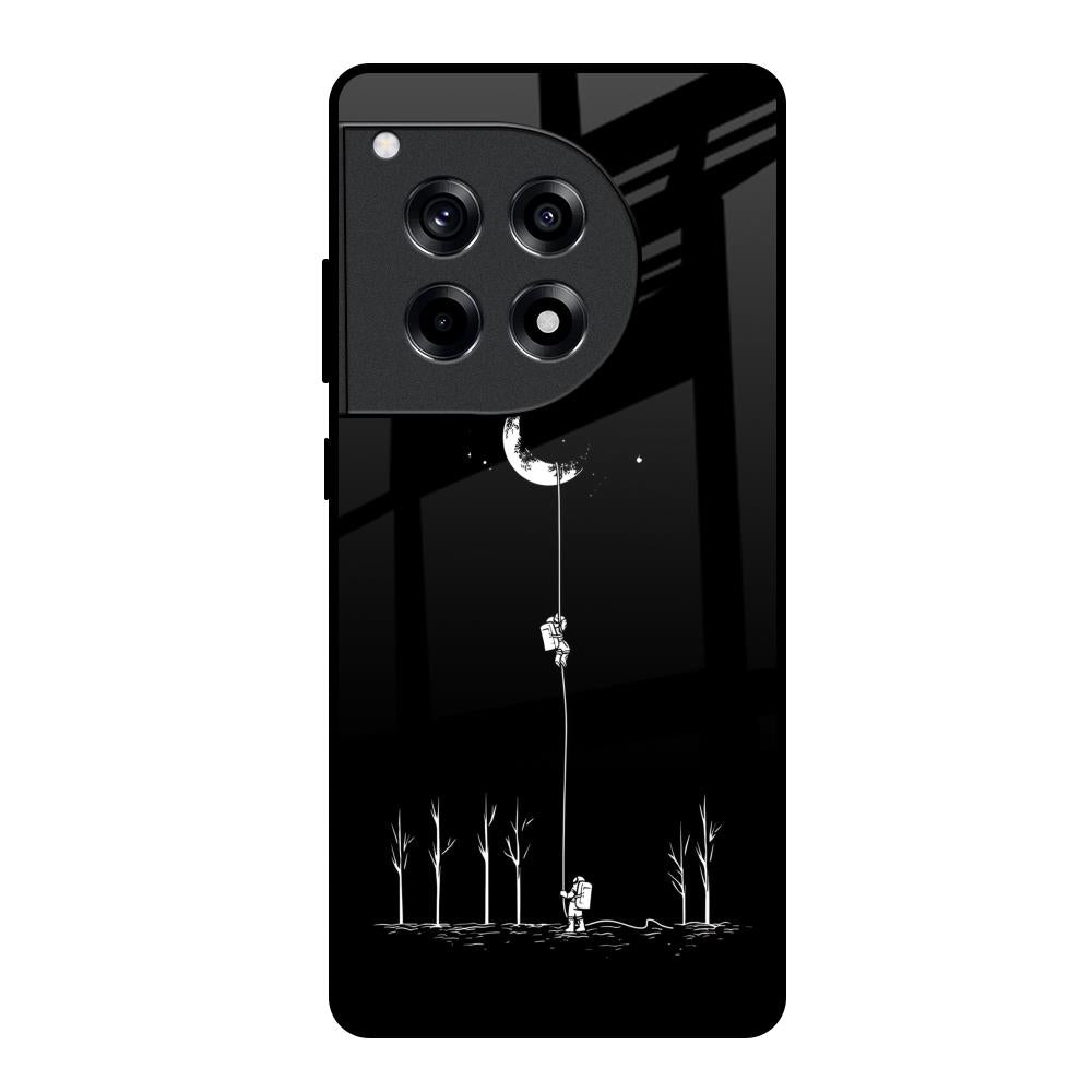 Catch the Moon OnePlus 12R 5G Glass Back Cover Online