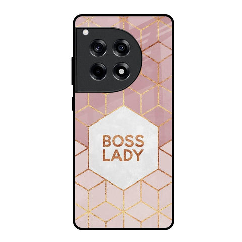 Boss Lady OnePlus 12R 5G Glass Back Cover Online