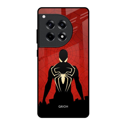 Mighty Superhero OnePlus 12R 5G Glass Back Cover Online
