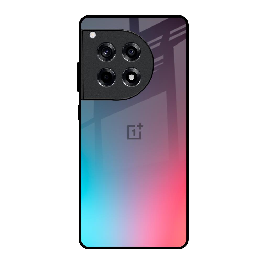 Rainbow Laser OnePlus 12R 5G Glass Back Cover Online