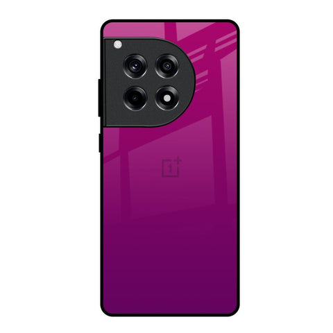 Magenta Gradient OnePlus 12R 5G Glass Back Cover Online