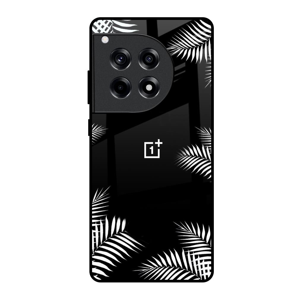 Zealand Fern Design OnePlus 12R 5G Glass Back Cover Online
