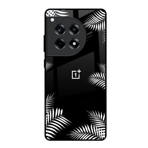 Zealand Fern Design OnePlus 12R 5G Glass Back Cover Online