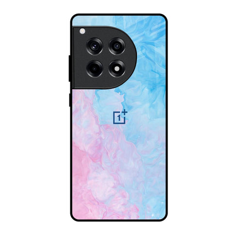 Mixed Watercolor OnePlus 12R 5G Glass Back Cover Online